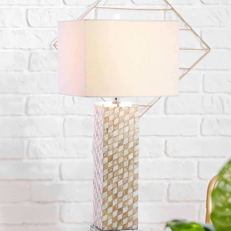Daniel Seashell/Crystal LED Table Lamp