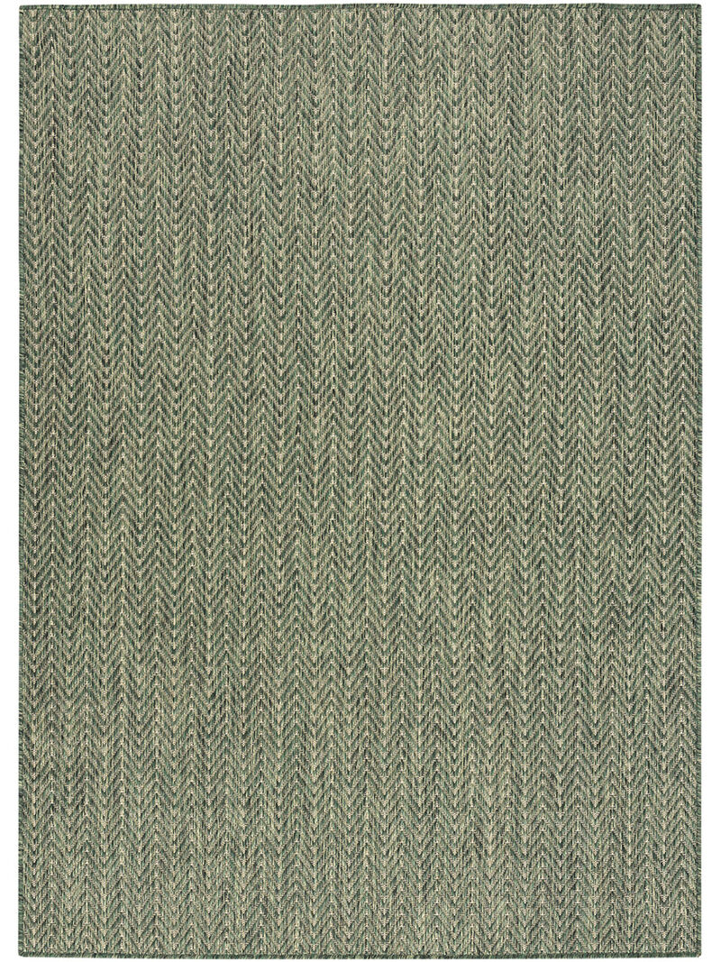 Horizon Indoor/Outdoor HOZ02 Green 6' x 9' Rug