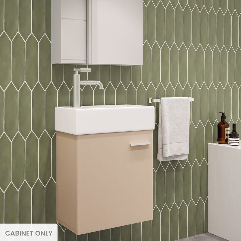 Colmer 18 Sand Bathroom Vanity Cabinet Only (SM-BV616) image number 1