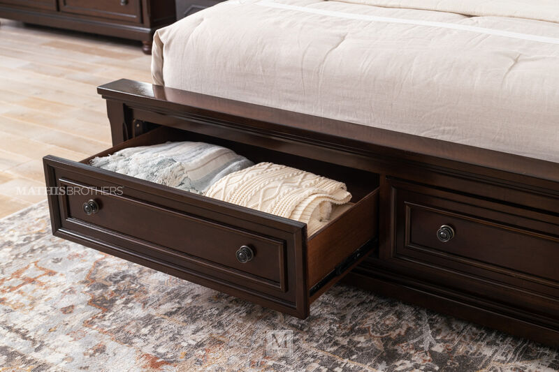 Porter Sleigh Bed with Storage image number 5