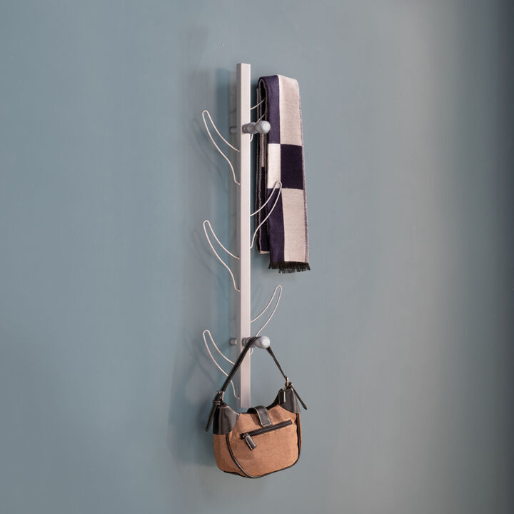 Streamdale Coat Hat Rack Silver