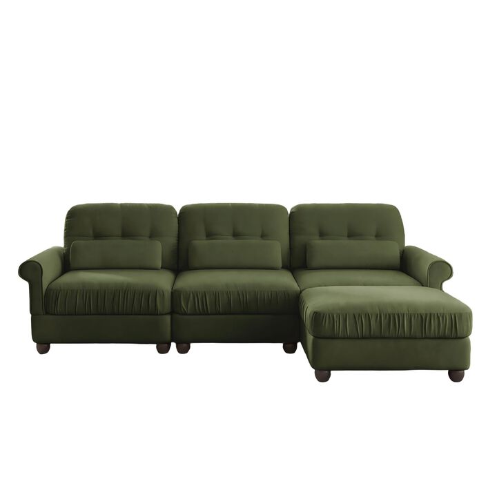 Katjem L‑Shape Modular Sectional Sofa