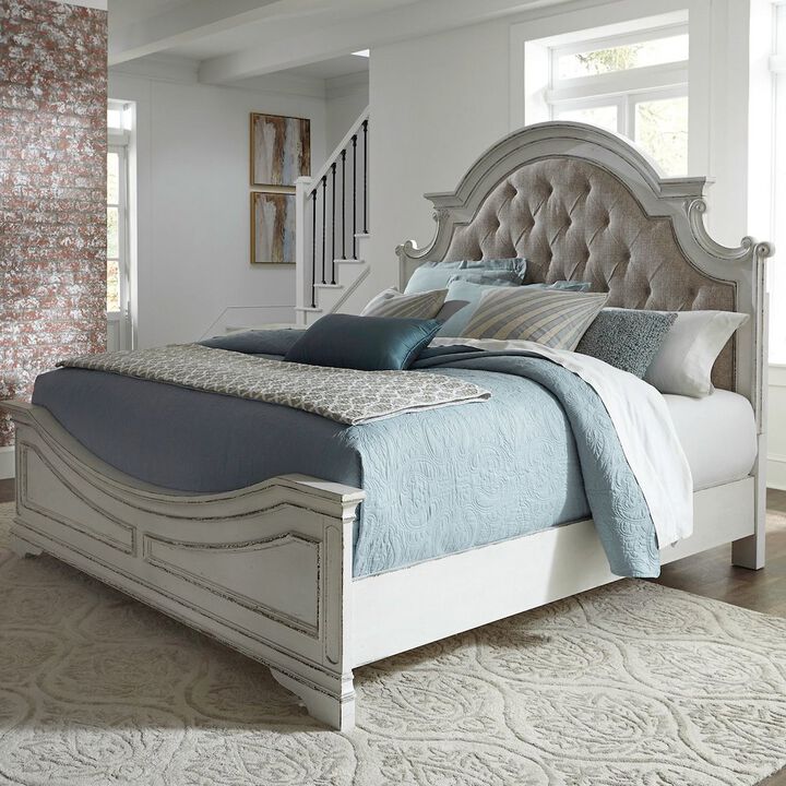 Liberty Furniture Magnolia Manor California King Upholstered Bed