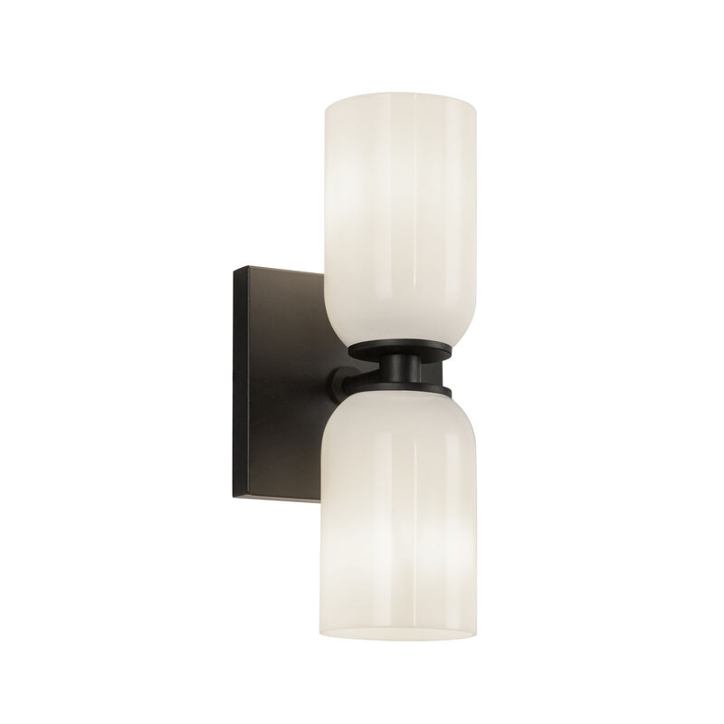Nola 12-in 2 Lights Damp-Rated Wall Sconce image number 0