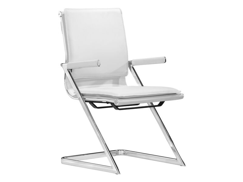 Lider Plus Conference Chair (Set of 2) White