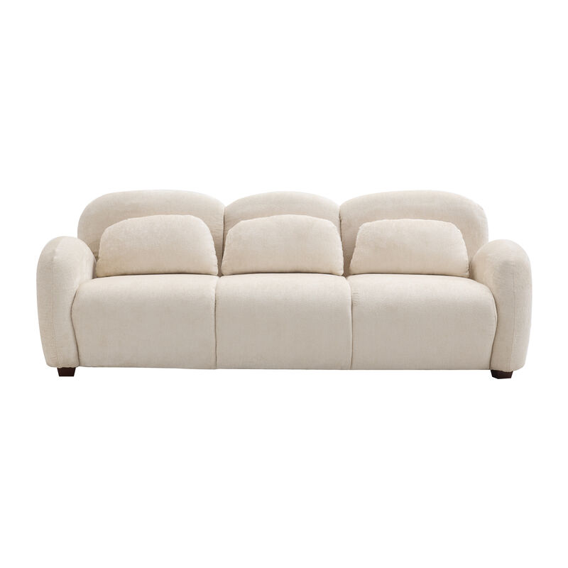 Scurra 3 Seater Boucle Sofa image number 0