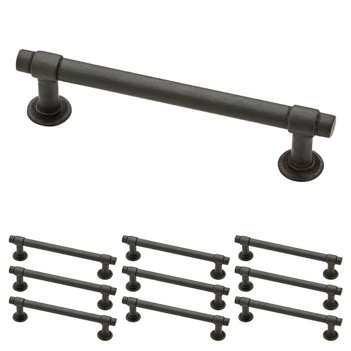 Franklin Brass Francisco (10-Pack) Cabinet Handles 4"" Soft Iron Cabinet Pulls Handles for Cabinets and Drawers Cabinet Hardware