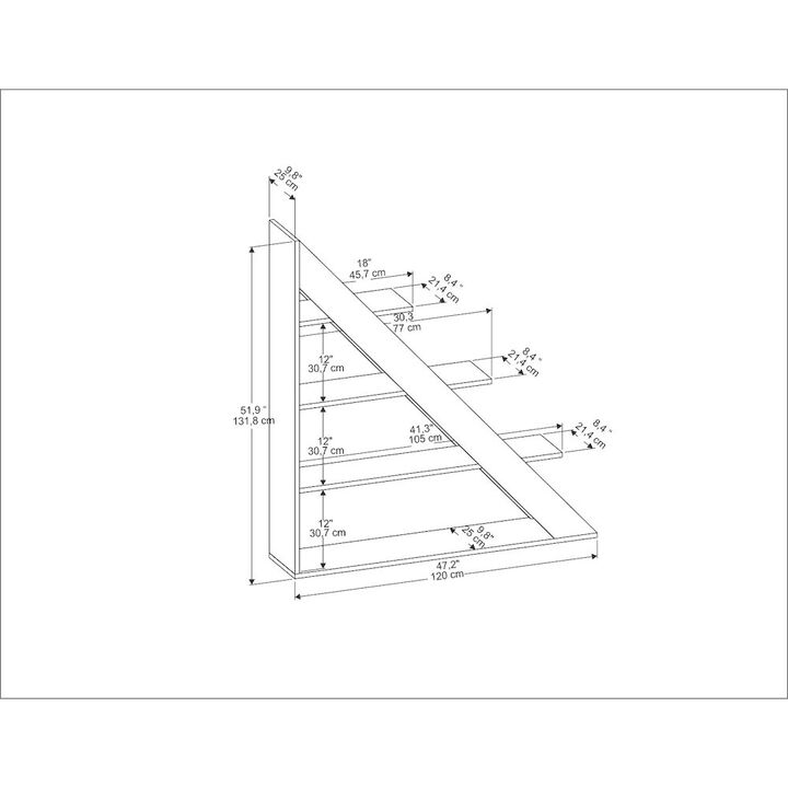 Decorotika Pisagor Bookcase Ephesus Marble