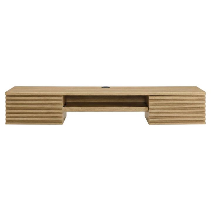 Wall Mount Wood Office Desk in Modern Design for Computer Workstations