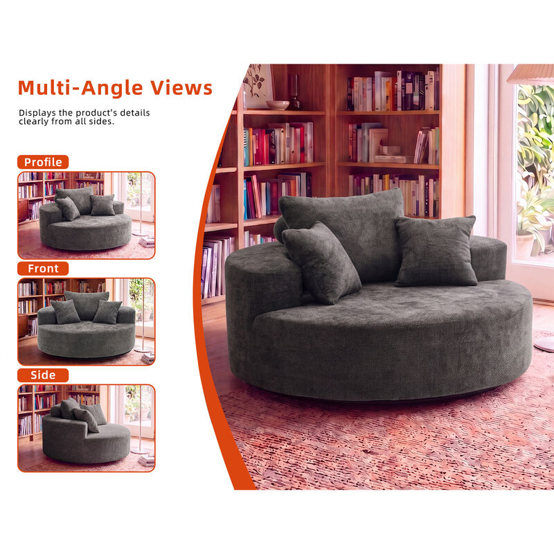 Tifble 360&deg; Rotating Sofa Chair image number 6