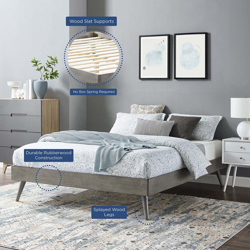 Modway - Margo Twin Wood Platform Bed Frame image number 6