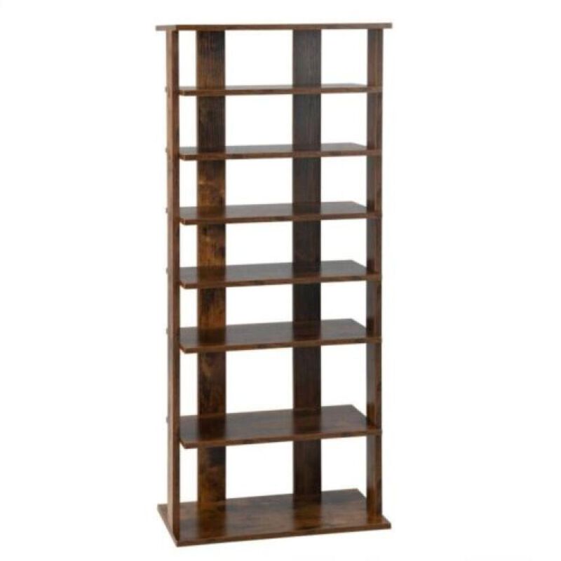 Hivvago Patented 7 Tiers Vertical Shoe Rack for Front Door