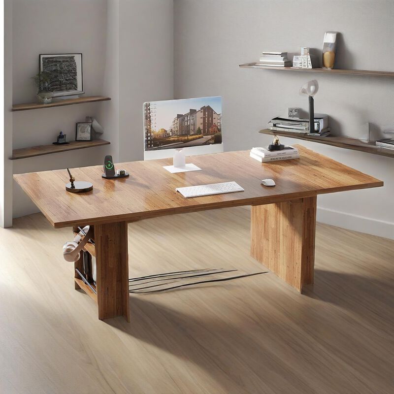 Stylish Office Desk &ndash; Sleek, Modern Design with Ample Workspace for Home or Office