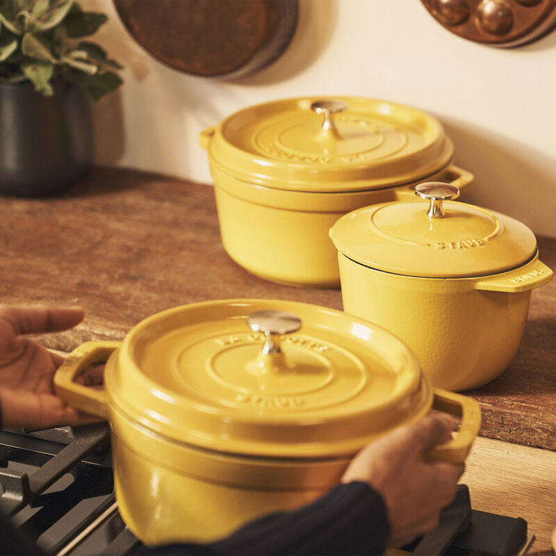 Staub Cast Iron 7-qt Round Cocotte