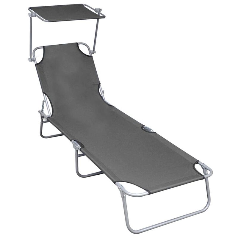 Sunlounger Gray