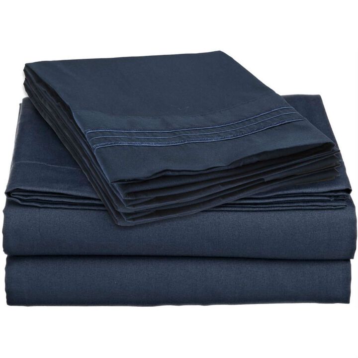 Microfiber Wrinkle-Free Sheet Set – 4-Piece Lightweight, Durable Bedding