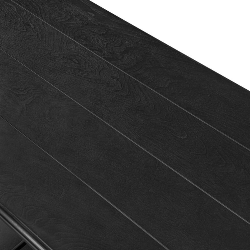 Kabris Farmhouse Wooden Coffee Table image number 6