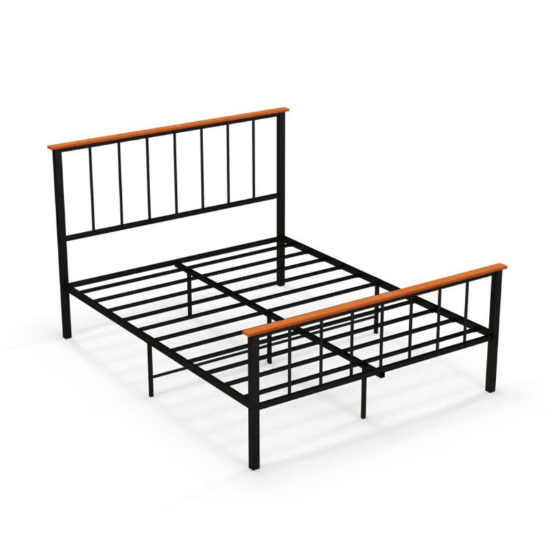 Hivvago Bed Frame with Headboard and Footboard