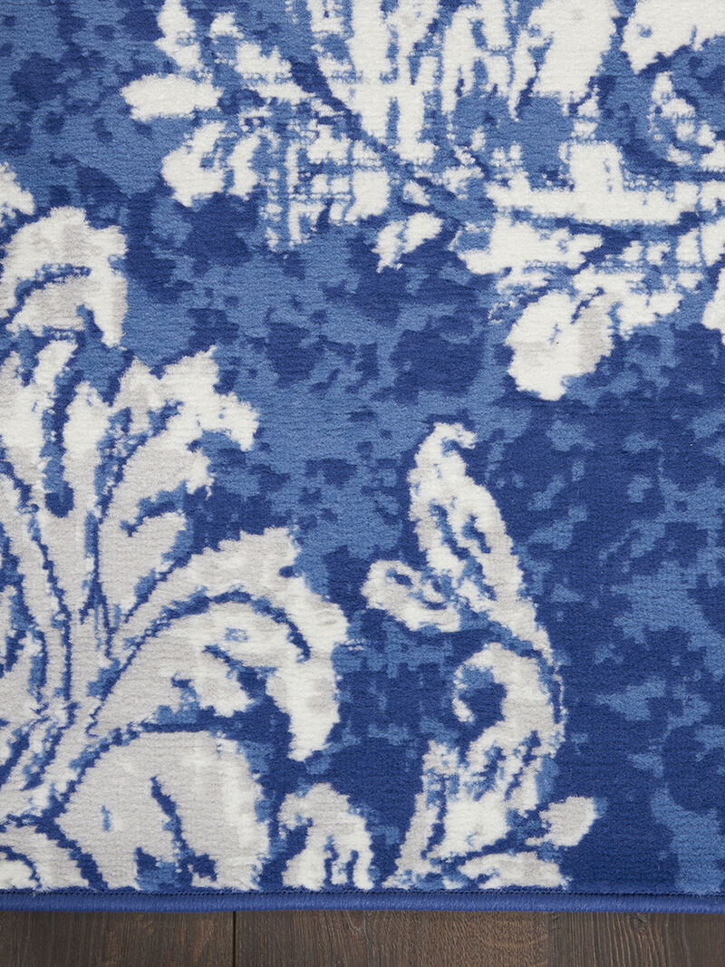 Whimsicle WHS11 Navy/Ivory 4' x 6' Rug