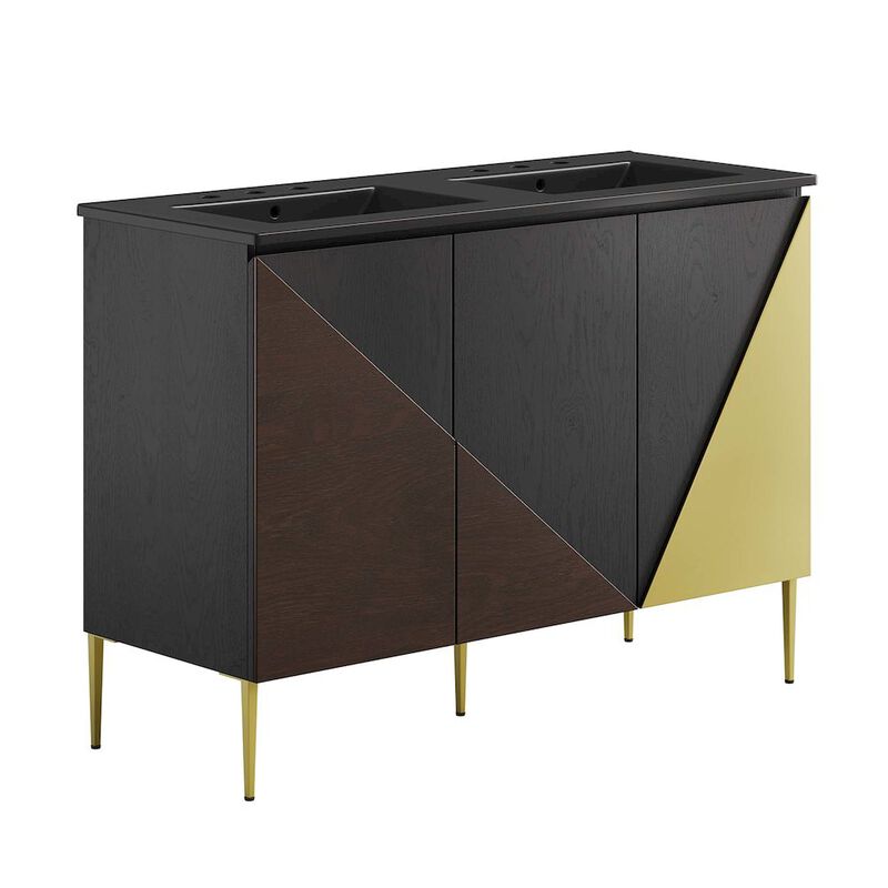 Alchemist 48" Double Sink Bathroom Vanity image number 0