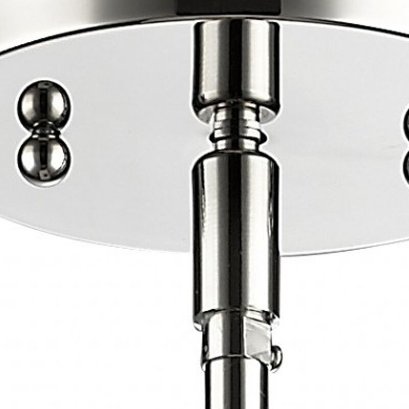 Hivvago Silver Minimalist Cylindrical Hanging Light