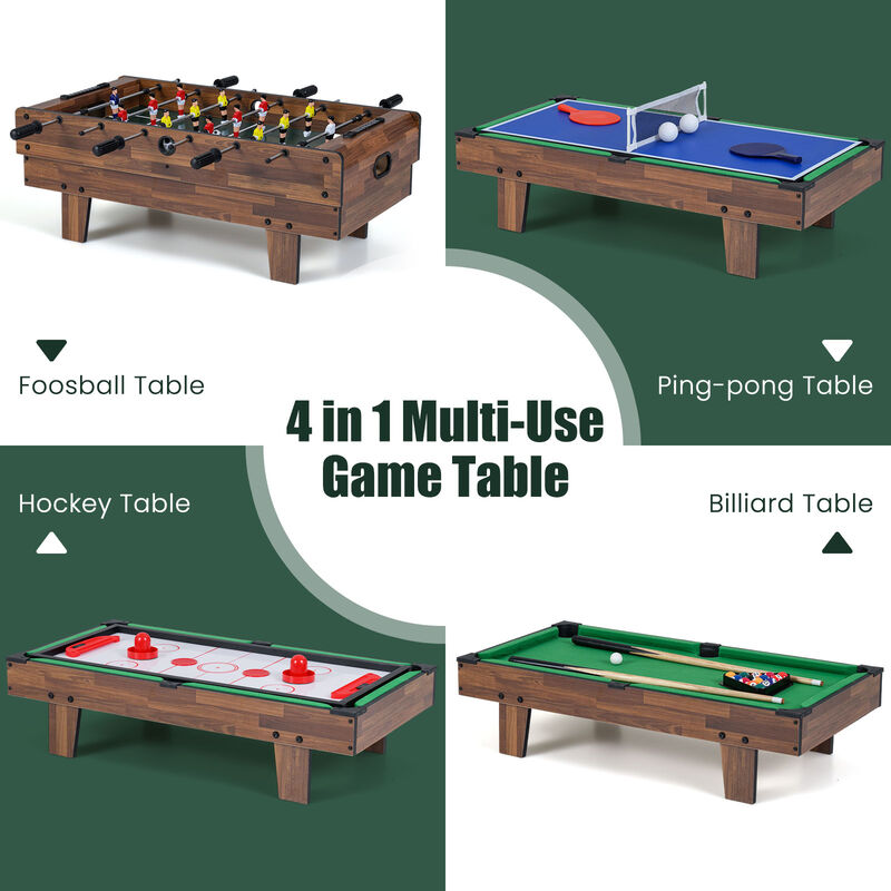 4-in-1 Multi Game Table, Billiards and More image number 5