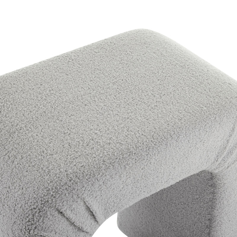 Merax Boucle Stool 2 Pieces Dining Chairs