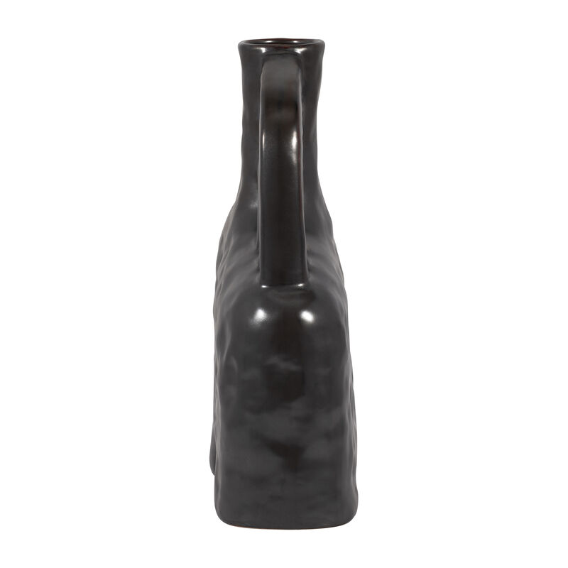 Metallic Triple Handle Vase image number 3