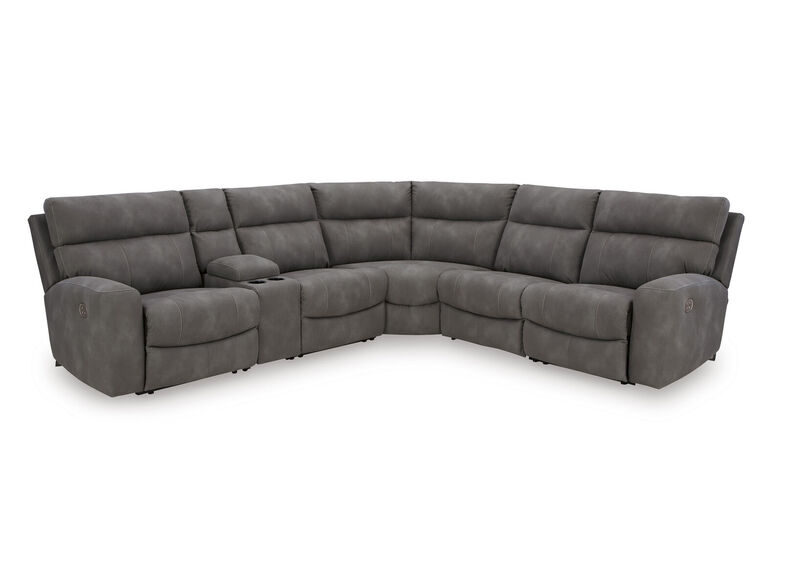 Next-Gen Slate 6-Piece Power Reclining Sectional image number 0