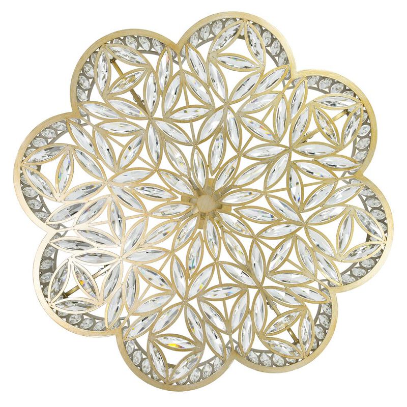 Nova 8 Light Chandelier With Champagne Finish