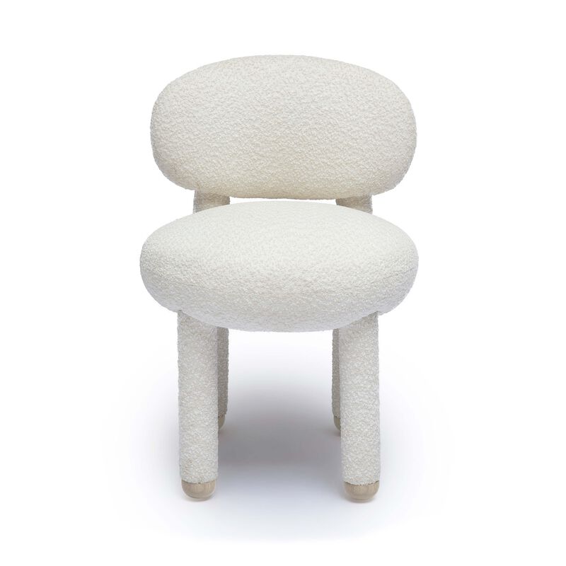 Manu Performance Boucle Side Chair