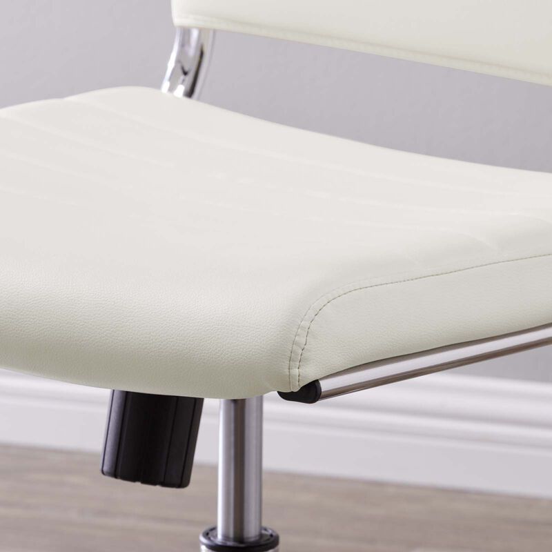 Modway Furniture - Jive Armless Mid Back Office Chair Gray image number 9