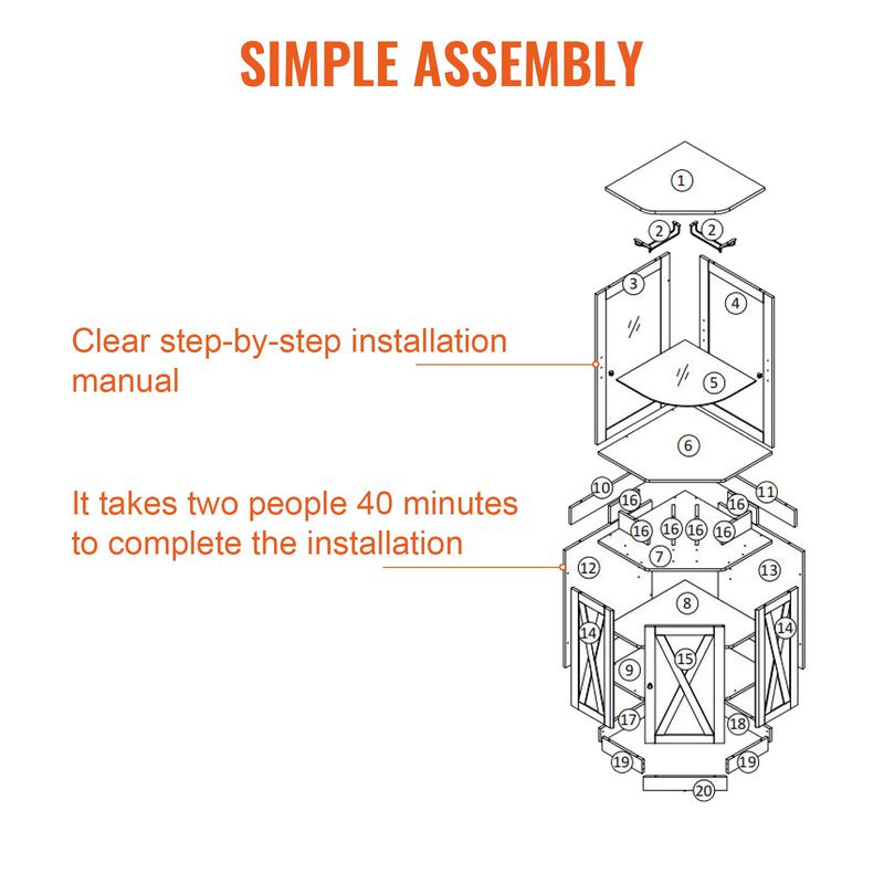 Corner Industrial Bar Cabinet with Wine Rack, Glass Holder and Storage Shelves