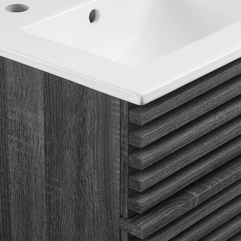 Render 18" Wall-Mount Bathroom Vanity image number 6