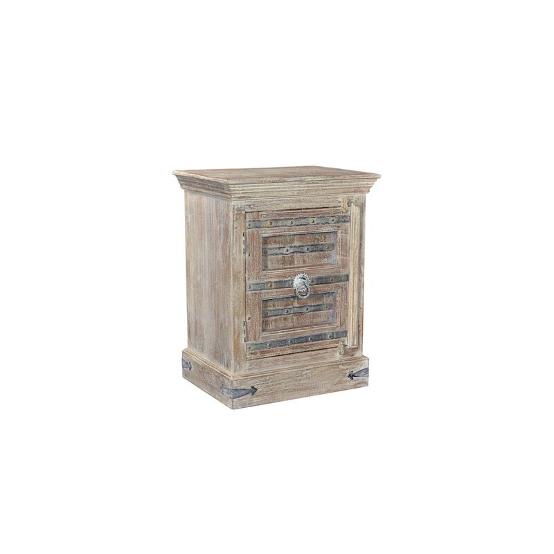Taran Designs Callan 1-door Solid Wood Nightstand (Left)