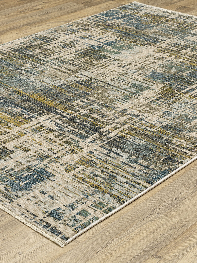 Hayden 5'3" x 7'6" Blue Rug image number 2