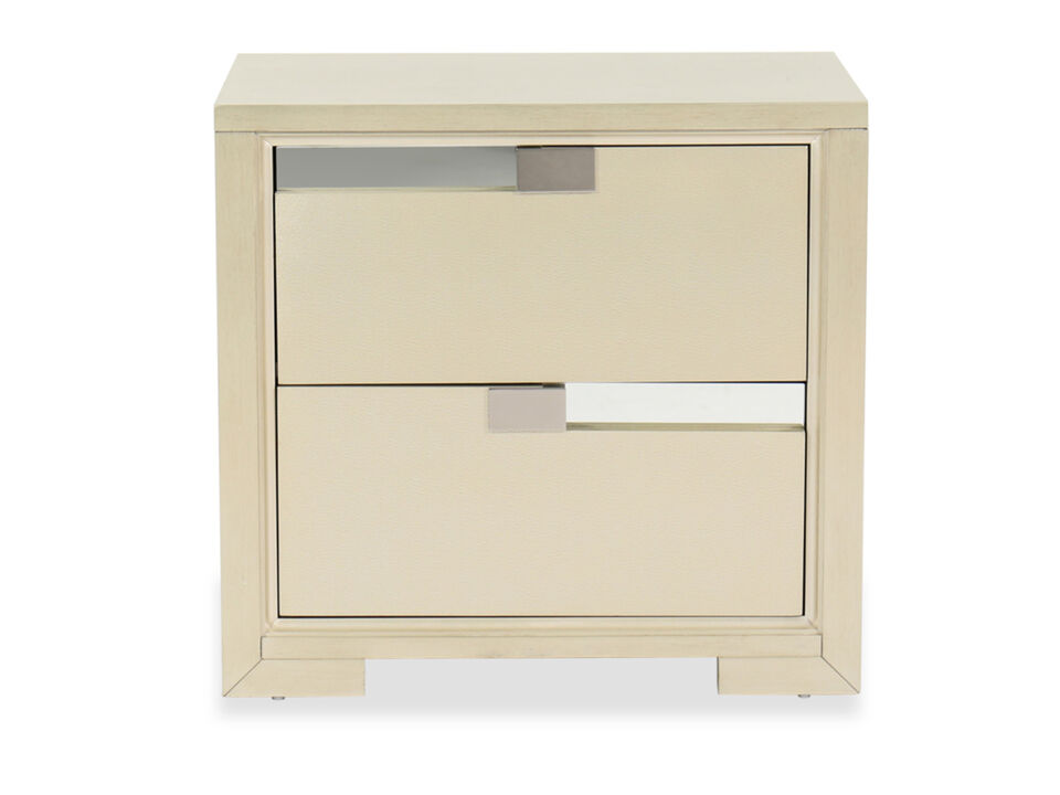 Chantelle Two-Drawer Nightstand