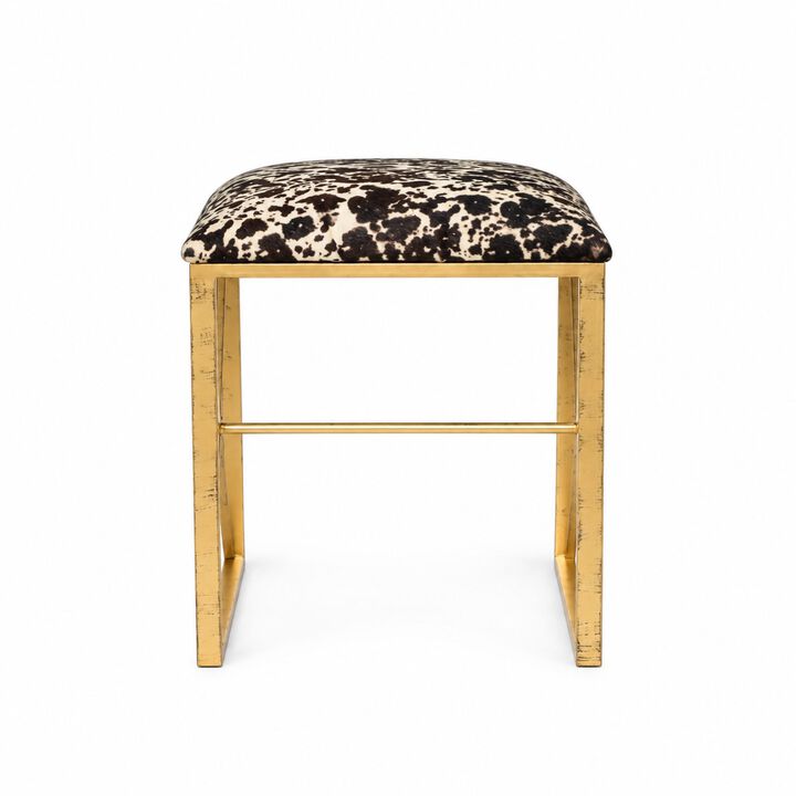 Savana Luxe Hide Stool