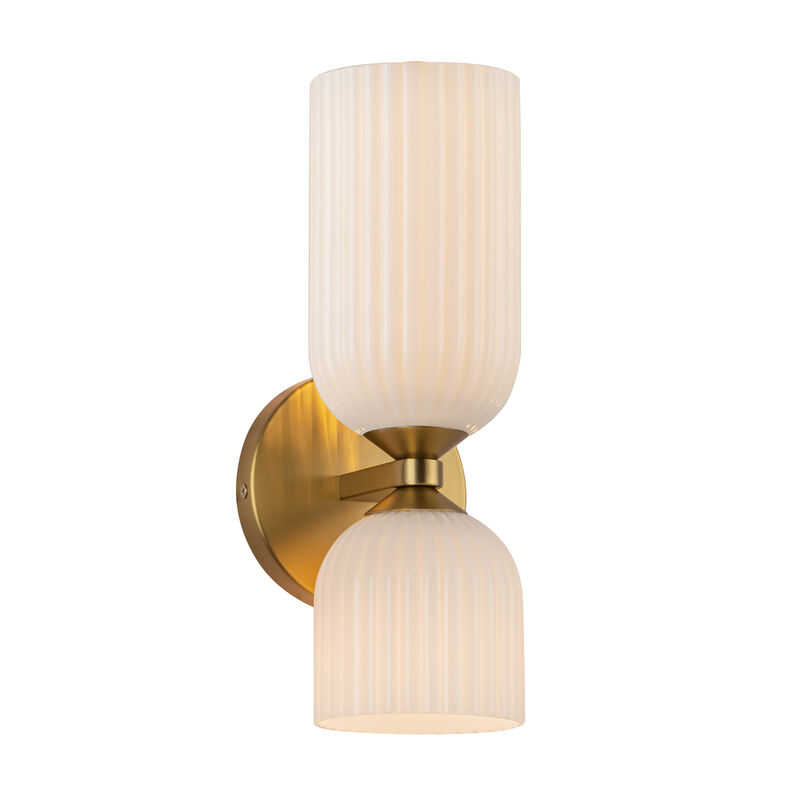 Nelly 12-in Socket Damp-Rated Wall/Vanity Light image number 5
