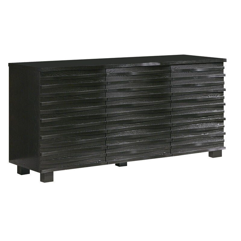 Wooden Server, Black