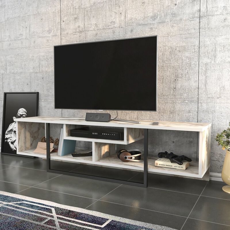 Decorotika Asal 59 Tv Stand - Ephesus Black