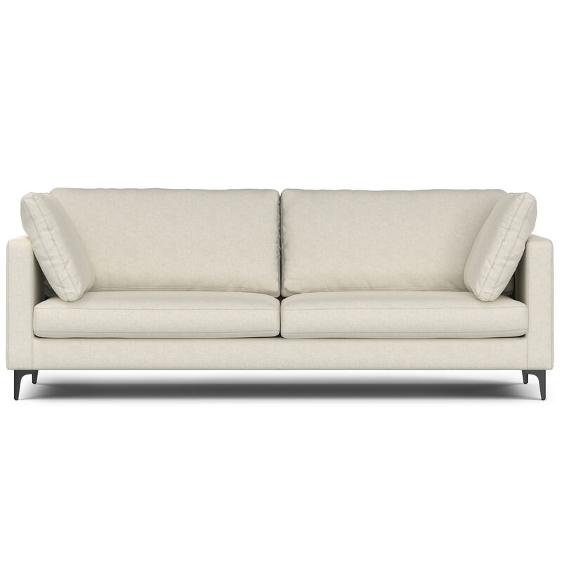Ava 90-inch Sofa in Tightly Woven Performance Fabric