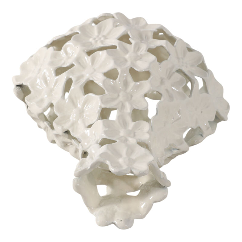 12x9 Cut-out Flower Metal Vase image number 5