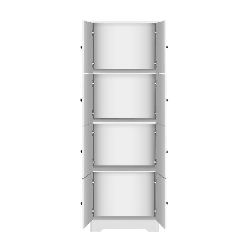 Streamdale 4-Door Tall Storage Cabinet for Various Rooms image number 6