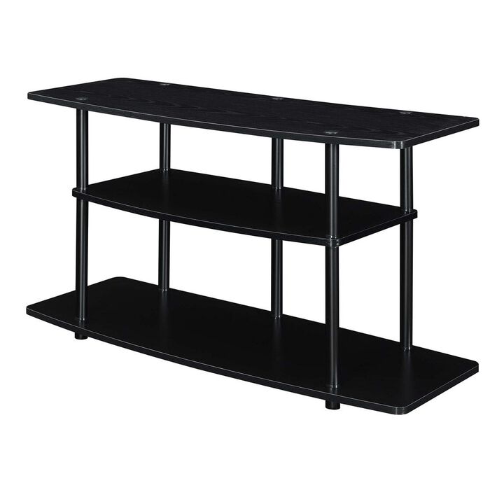 Convience Concept, Inc. No Tools 3 Tier Wide TV Stand for TVs up to 46 Inches