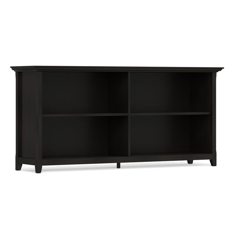 Simpli Home Amherst Low 4 Shelf Bookcase image number 0