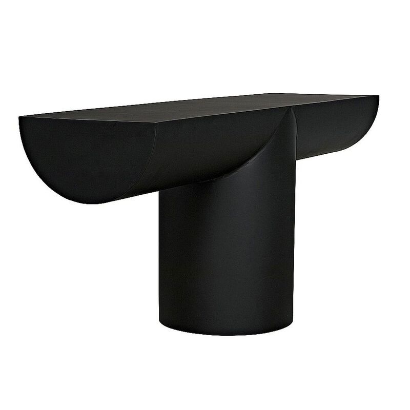 T Console, Black Steel