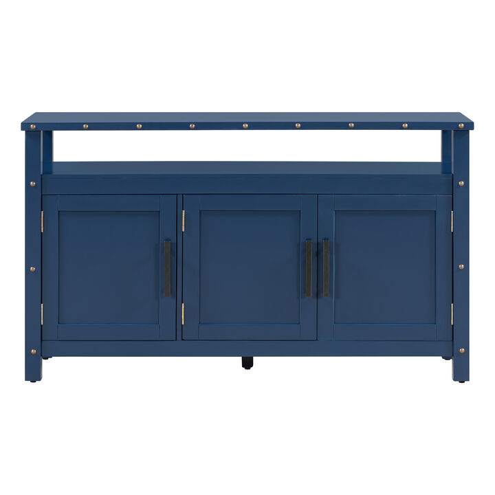 Wargip 55.1''Pine Sideboard