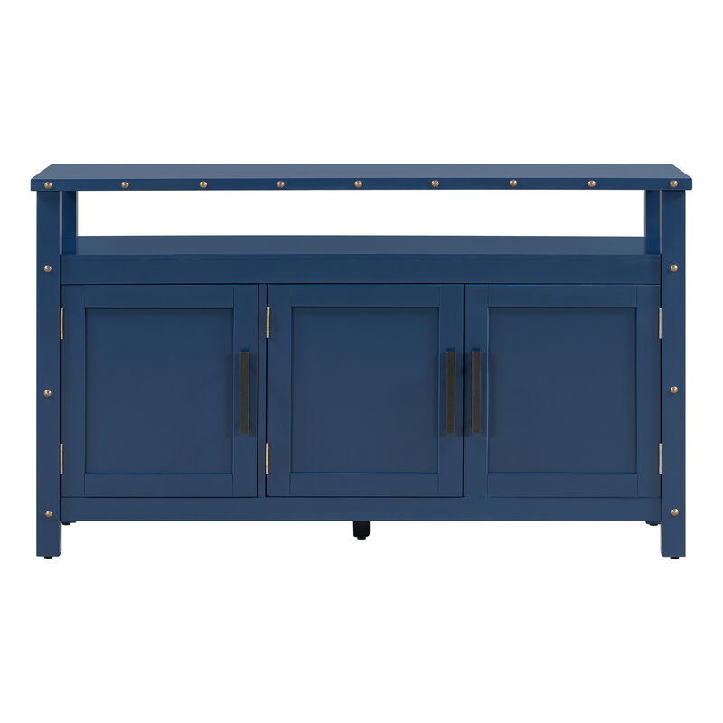 Wargip 55.1''Pine Sideboard image number 0