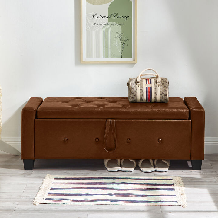 Merax Ottoman Bench with Storage